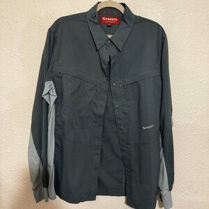 Simms Fishing Button down shirt - size Medium